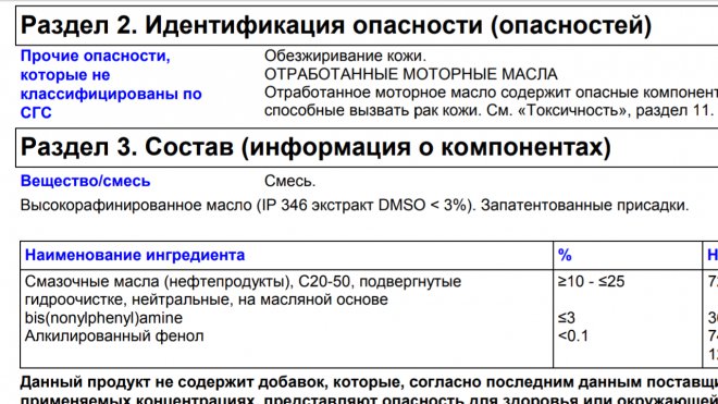 В мене, звісно, немає зараз під рукою його паспорту безпеки (з якого можна приблизно визначити склад), але вангую - там ПАО, максимум 10-15 % (і не більше 2-4% естерів, якщо вони там є). А все інше - той же GTL (чи гідрокрекінг)