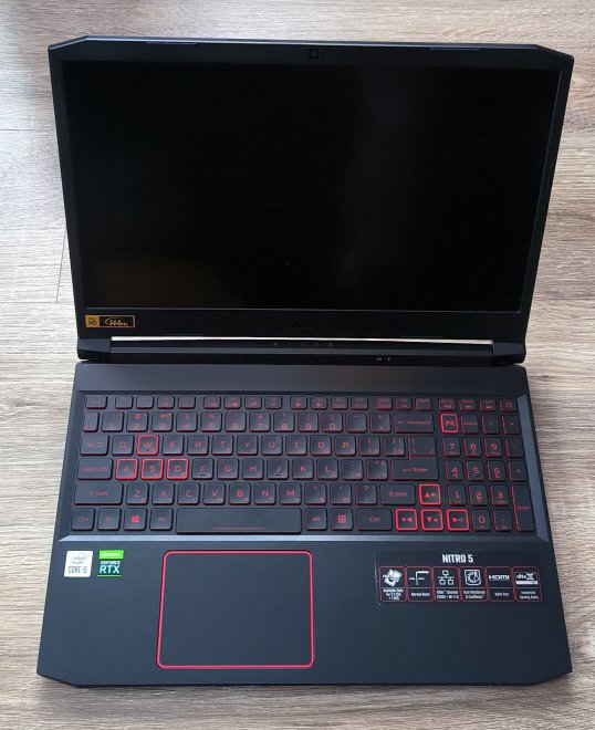 ������ ������� ������� �������Acer Nitro 5 � ���� �������� �����.����� 15