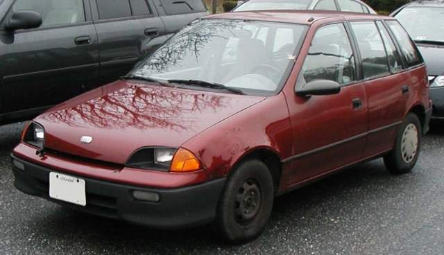 ,    -     Suzuki Swift / Subaru Justy / GEO Metro / Holden Barina ( ).    - GEO Metro