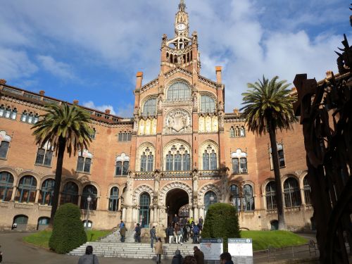 ������������ � �����. ������� �� ������� Hospital Sant Pau � ��� �� �����������