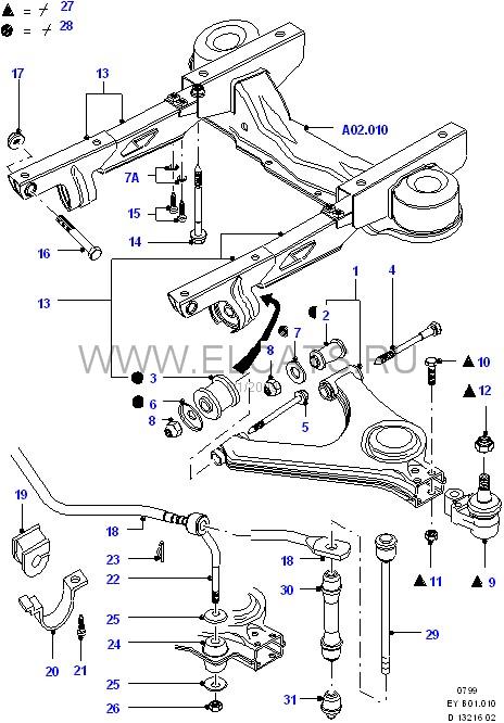 29 - Ford 1099259    30 - Ford 1099260    31 - Ford 1099261   